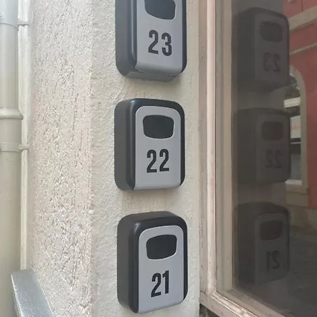 Haus Zur Eiche Private 1 Zimmerstudios Apartmán *