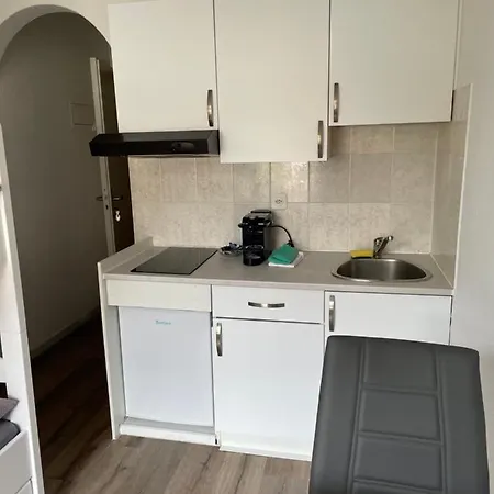 Apartmán Haus Zur Eiche Private 1 Zimmerstudios