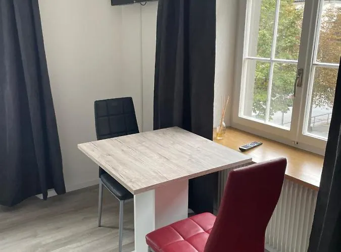 Haus Zur Eiche Private 1 Zimmerstudios Apartmán *