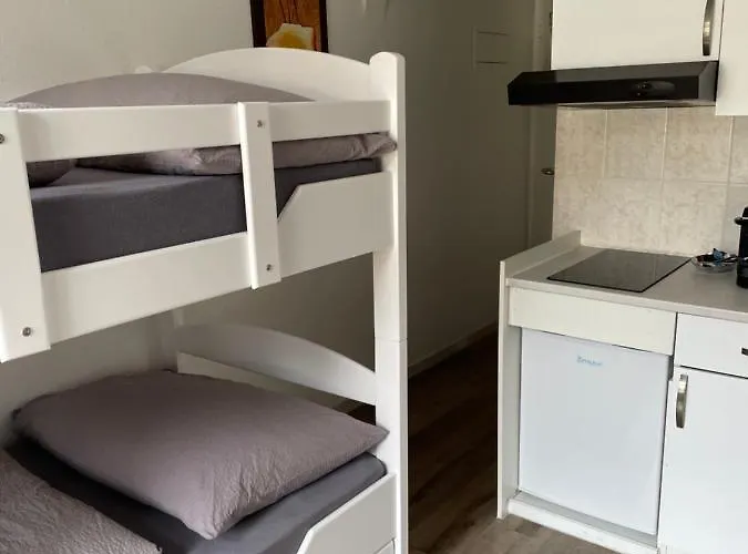Apartmán Haus Zur Eiche Private 1 Zimmerstudios *