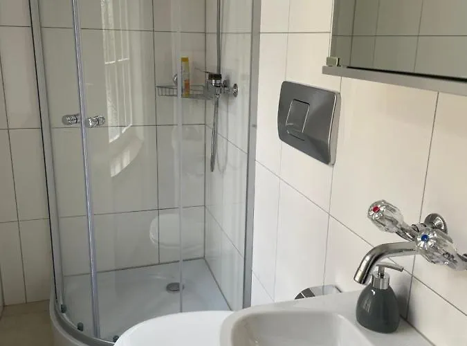 Apartmán Haus Zur Eiche Private 1 Zimmerstudios